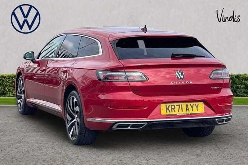 Usado VW Arteon R-line 218 HP (160 kW) 2021 Vermelho Carrinha