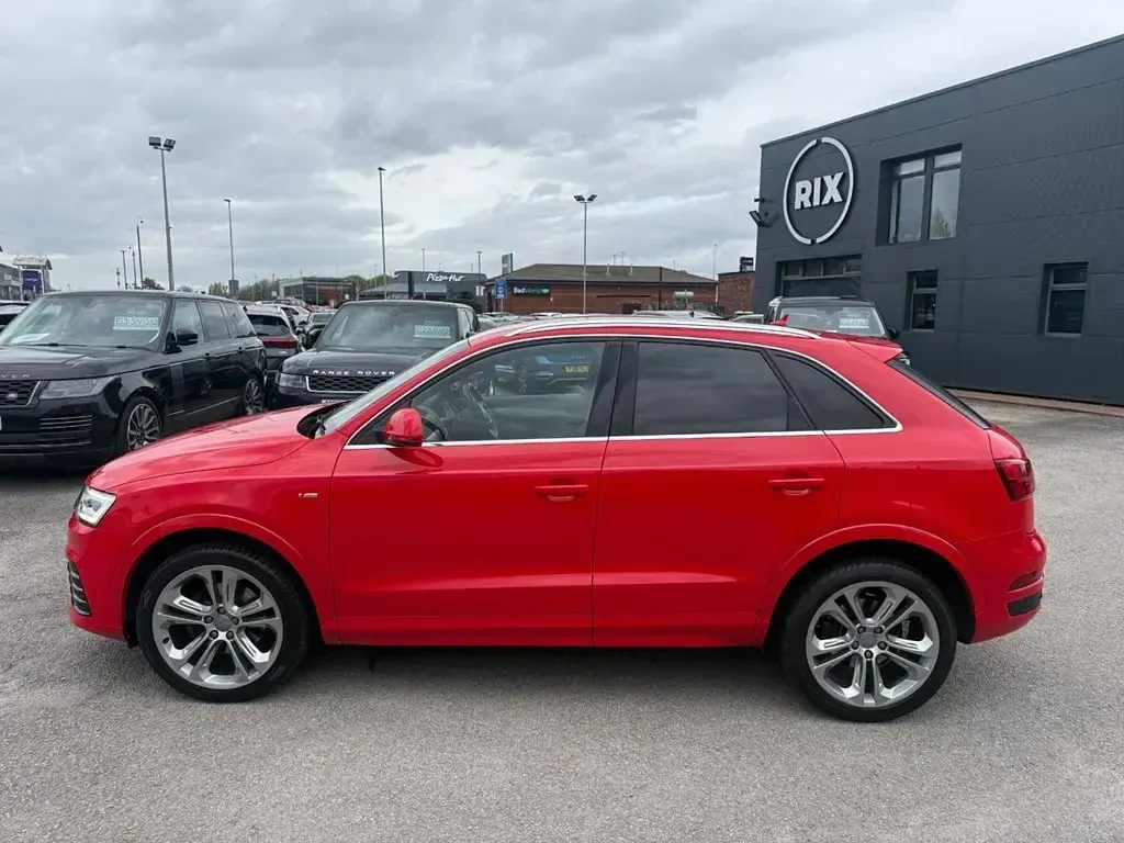 Used Audi Q3 S-line plus 184 HP (135 kW) 2016 Red SUV