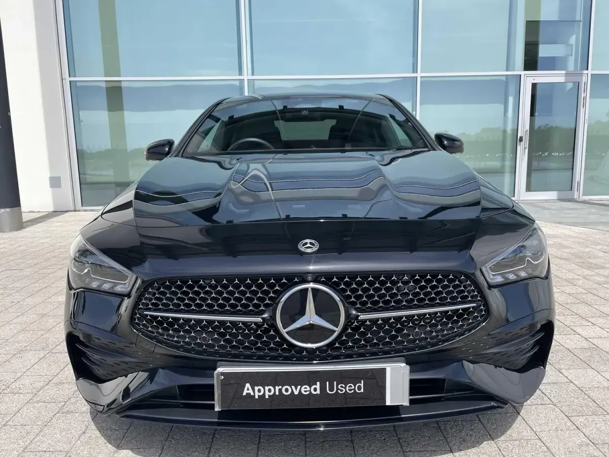 Used Mercedes CLA200 AMG Line Premium Plus 163 HP (119 kW) 2025 Black Coupe