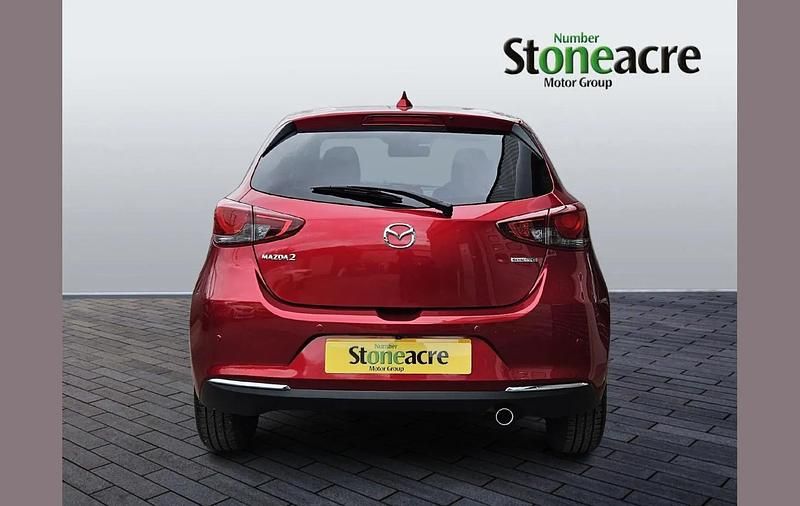 Usado Mazda 2 Inclusive 88 HP (64 kW) 2020 Vermelho Citadino