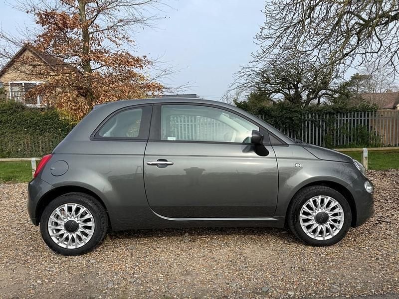 Usado Fiat 500 Lounge 70 HP (51 kW) 2021 Cinzento Citadino