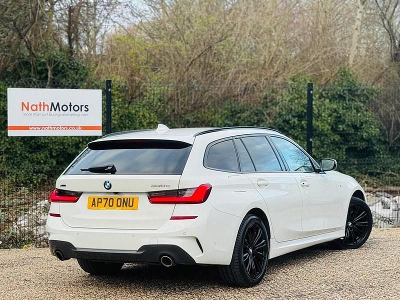 Used BMW 330e M Sport 2020 White Estate