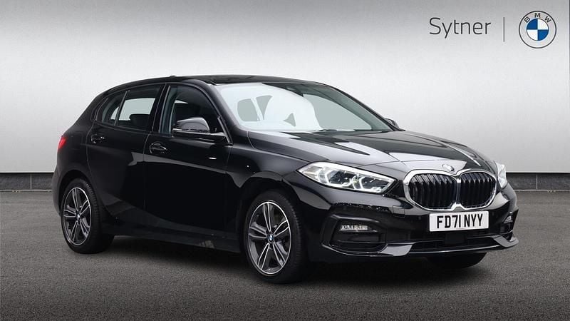 Black Used 2022 BMW 118 Sport Line Hatchback | £20,000 (Good price) - Image 1/4