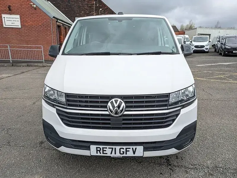 Begagnad VW Transporter Highline 2021 Vit Van