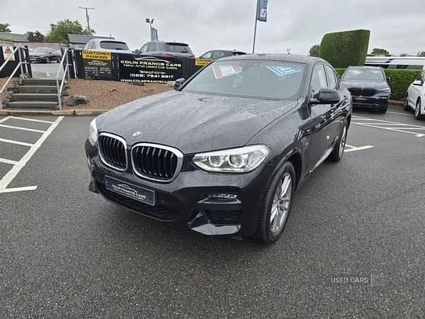 Black Used 2021 BMW X4 M Sport SUV | £30,950 (Fair price) - Image 1/4