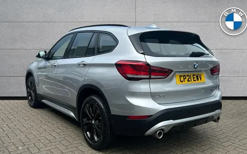 Used BMW X1 Sport Line 178 HP (130 kW) 2021 Silver SUV