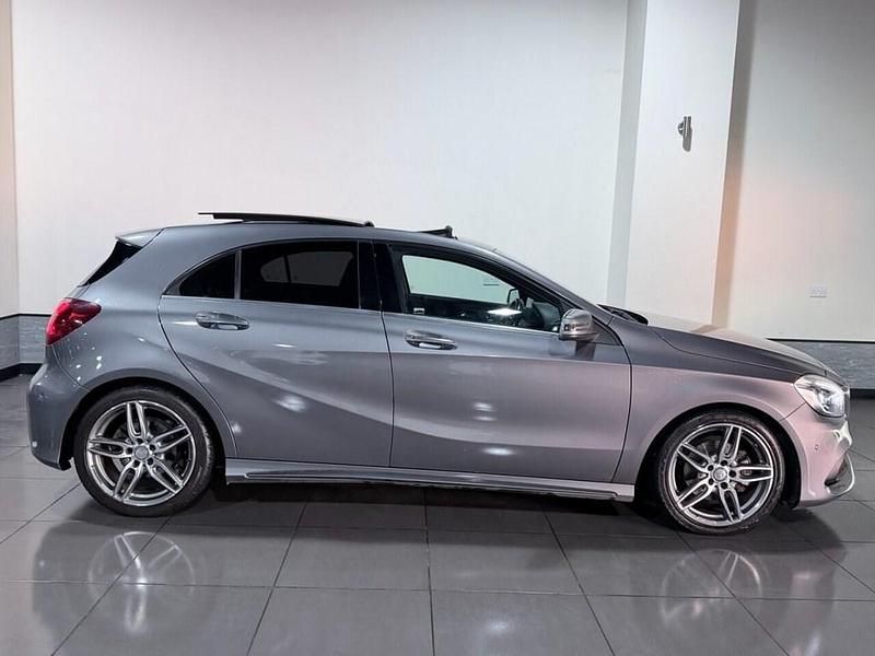 Used Mercedes A180 AMG line 109 HP (80 kW) 2016 Grey Hatchback