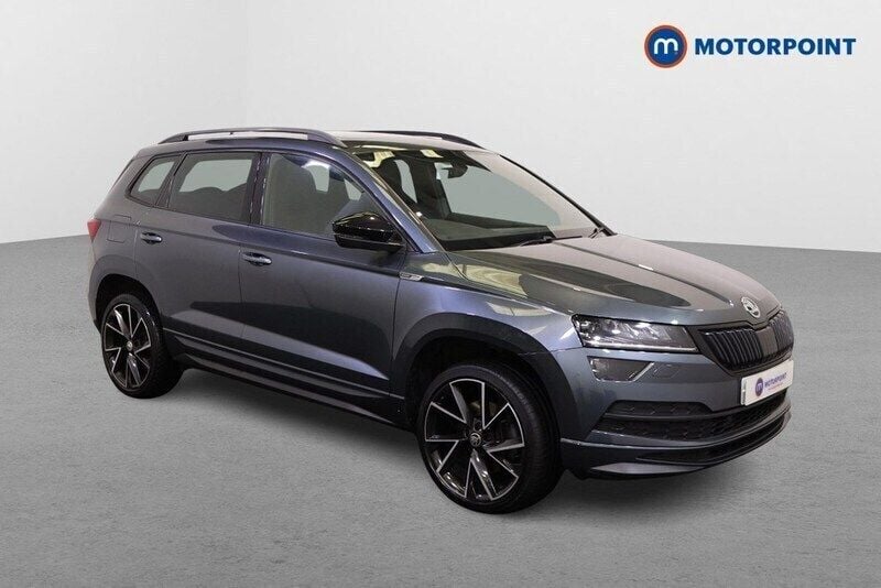 Grey Used 2020 Skoda Karoq SportLine SUV | £18,749 (Fair price) - Image 1/4