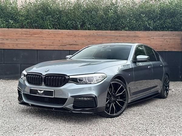 Blue Used 2019 BMW 520 M Sport Sedan | £19,490 (Fair price) - Image 1/4