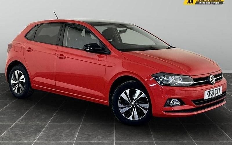 Red Used 2021 VW Polo Match Hatchback | £12,395 (Good price) - Image 1/2