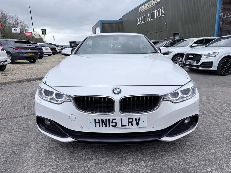 Used BMW 420 Sport Line 184 HP (135 kW) 2015 White Cabriolet