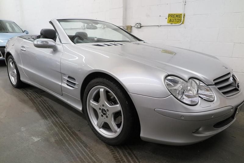 Silver Used 2005 Mercedes SL350 Cabriolet | £7,777 (Good price) - Image 1/4