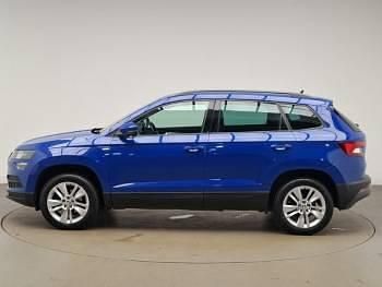 Used Skoda Karoq SE Technology 116 HP (85 kW) 2020 Blue SUV