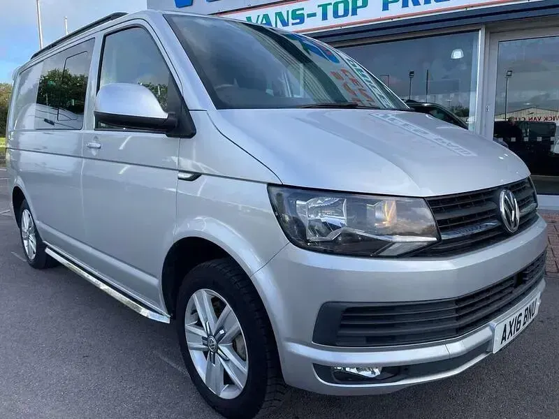 Used VW Transporter Highline 102 HP (75 kW) 2016 Silver Van