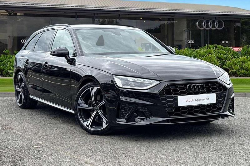 Black Used 2024 Audi A4 Black Edition Estate | £31,950 (A bit pricey) - Image 1/4
