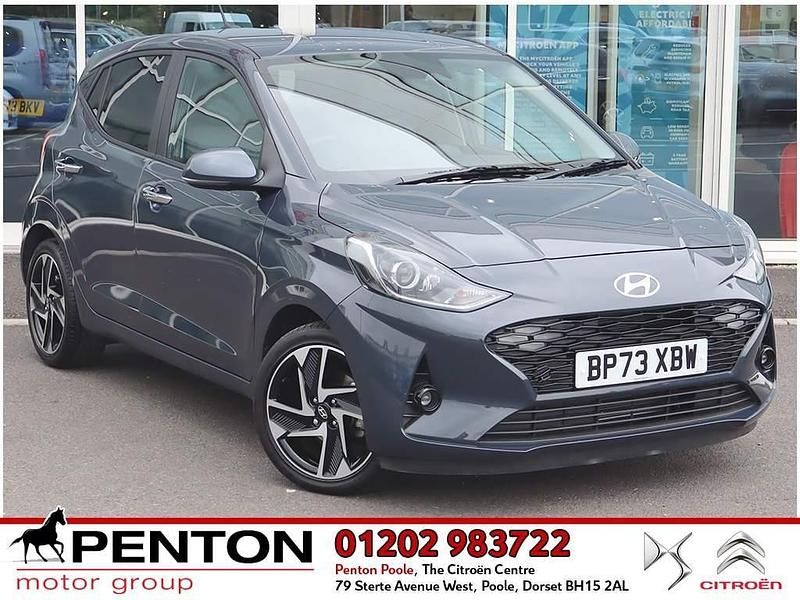 Grey Used 2023 Hyundai i10 Premium Hatchback | £15,490 (Fair price) - Image 1/4