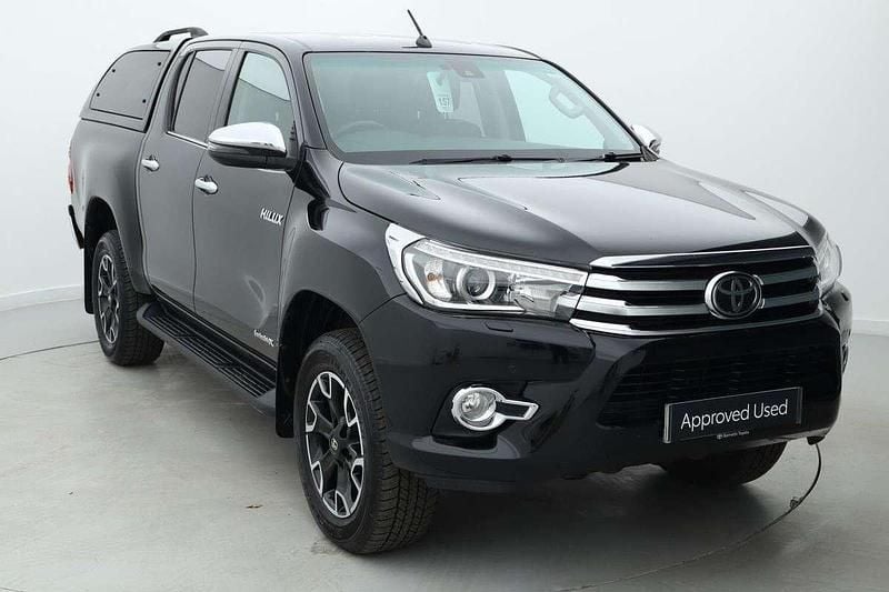 Black Used 2018 Toyota HiLux Pickup | £22,998 (Fair price) - Image 1/4