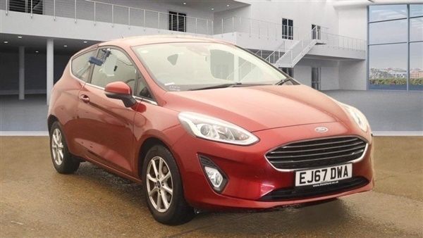 Red Used 2017 Ford Fiesta Zetec Hatchback | £5,845 (A bit pricey) - Image 1/1