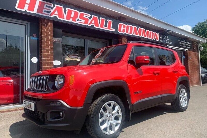 Red Used 2016 Jeep Renegade Longitude SUV | £7,000 (Super price) - Image 1/1
