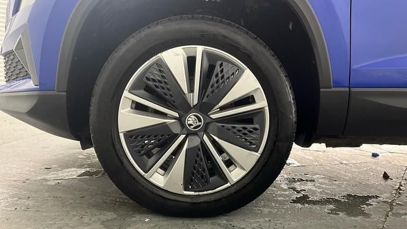 Used Skoda Karoq SE Drive 110 HP (80 kW) 2023 Blue SUV