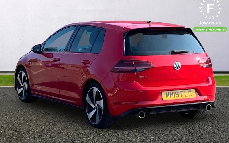 Used VW Golf VII GTI 245 HP (180 kW) 2019 Red Hatchback