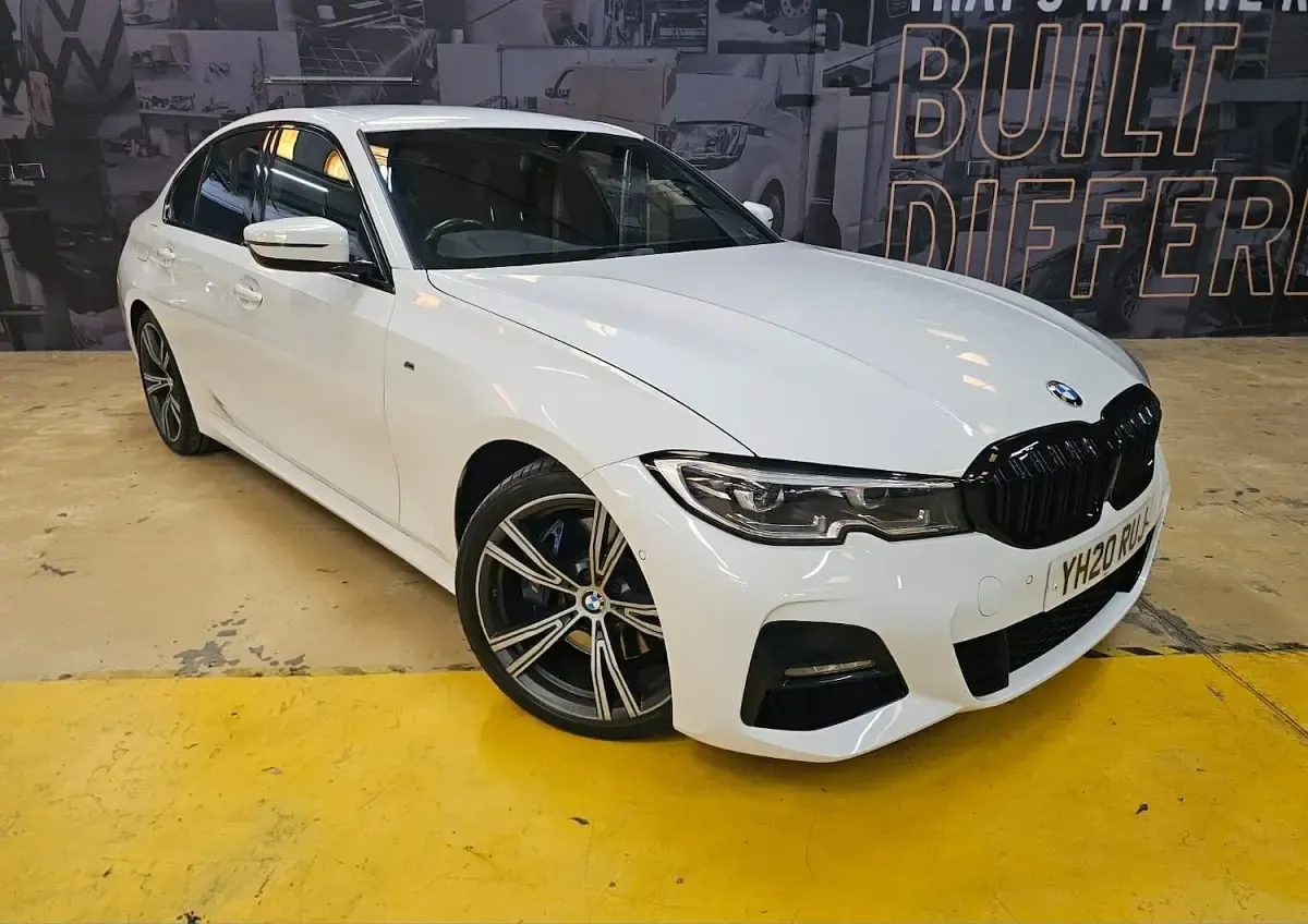 Used BMW 330 M Sport 255 HP (187 kW) 2020 White Sedan