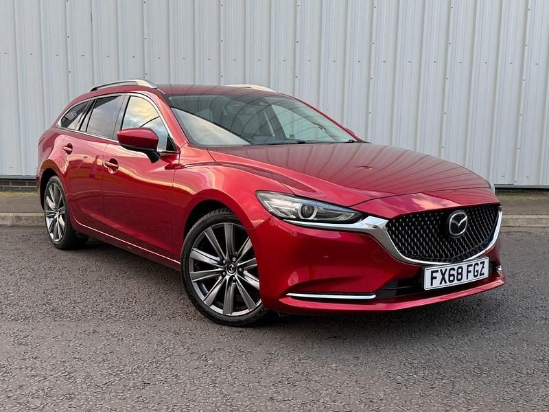 Begagnad Mazda 6 Inclusive 184 HK (135 kW) 2018 Röd Kombi