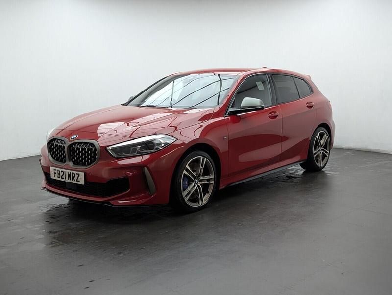 Used BMW M135 Comfort Edition 306 HP (225 kW) 2021 Red Hatchback