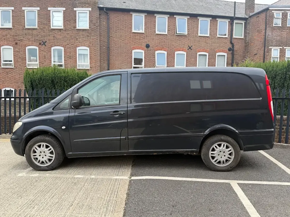 Used Mercedes Vito 2018 Black Van