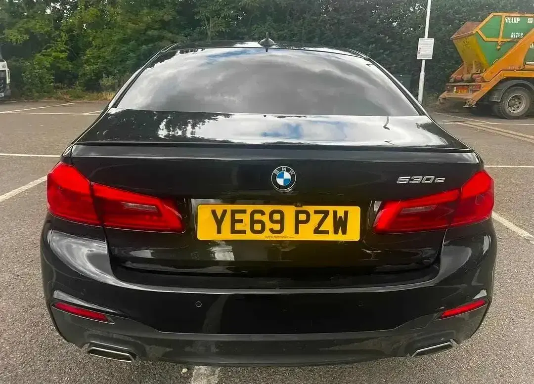 Used BMW 530e M Sport 252 HP (185 kW) 2019 Black Sedan