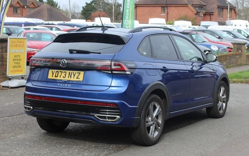 Used VW Taigo R-line 110 HP (80 kW) 2023 Blue SUV