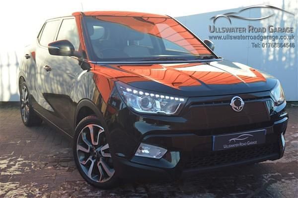 Black Used 2017 Ssangyong (KGM) Tivoli SUV | £8,495 - Image 1/1