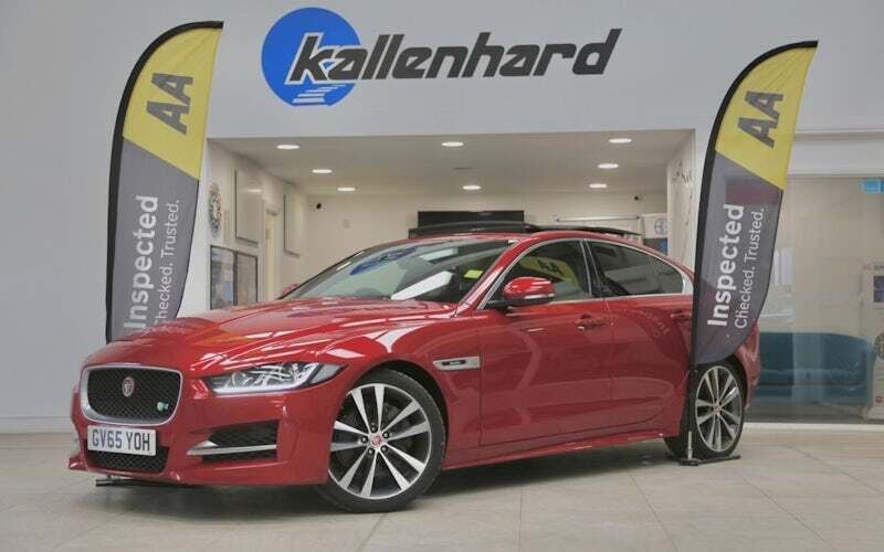 Red Used 2016 Jaguar XE R-Sport Sedan | £13,750 (Fair price) - Image 1/4