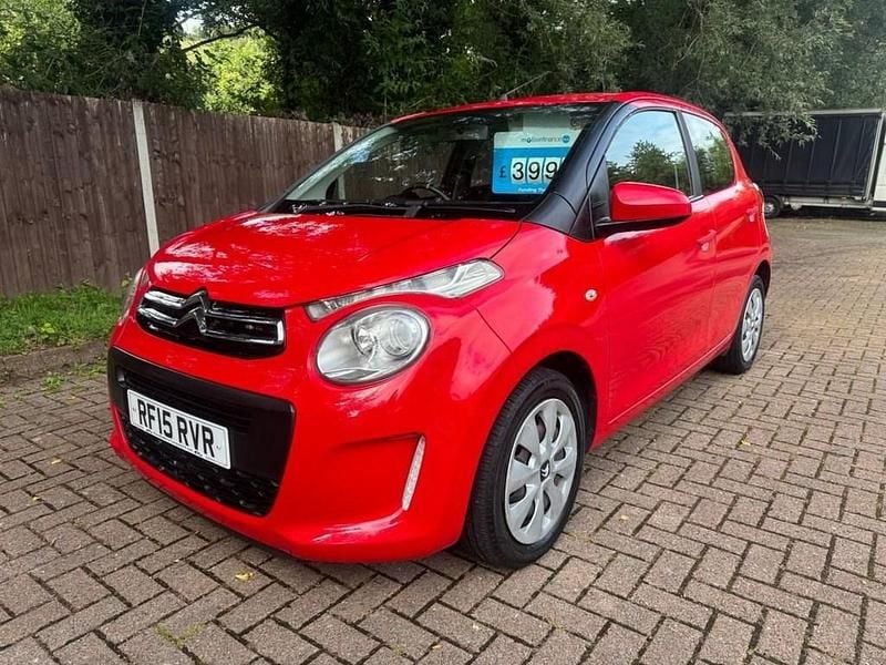 Used Citroën C1 Feel 68 HP (50 kW) 2015 Red Hatchback