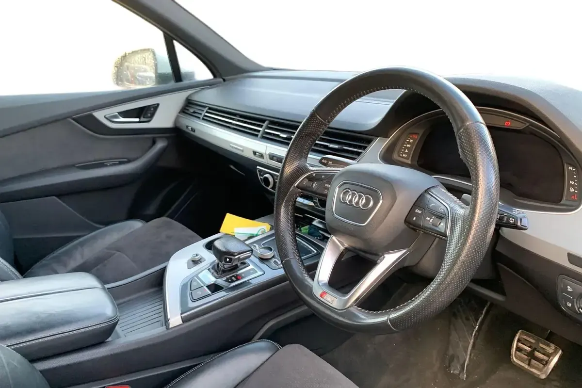 Used Audi Q7 S-Line 218 HP (160 kW) 2017 White SUV