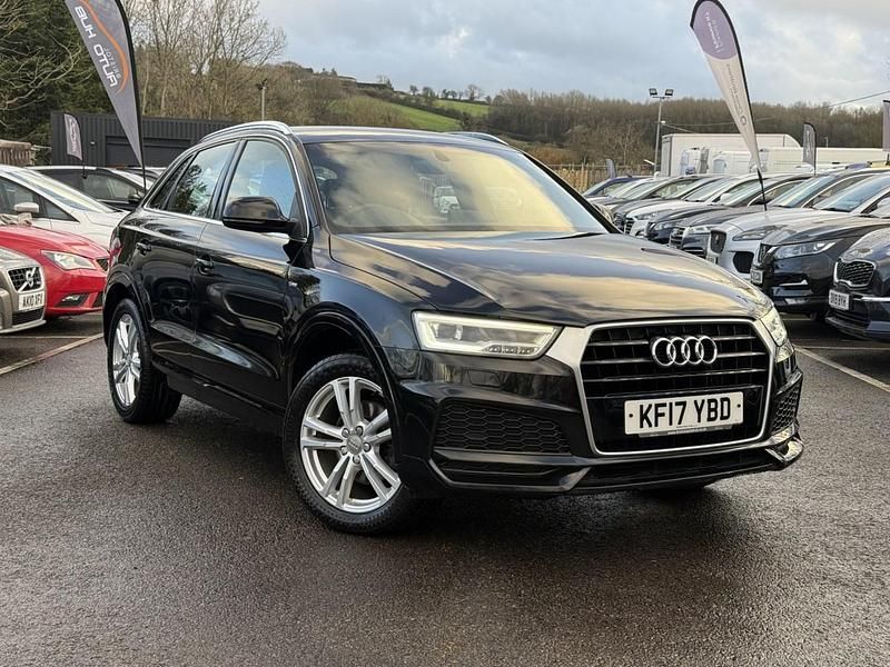 Used Audi Q3 S-Line 150 HP (110 kW) 2017 Black SUV