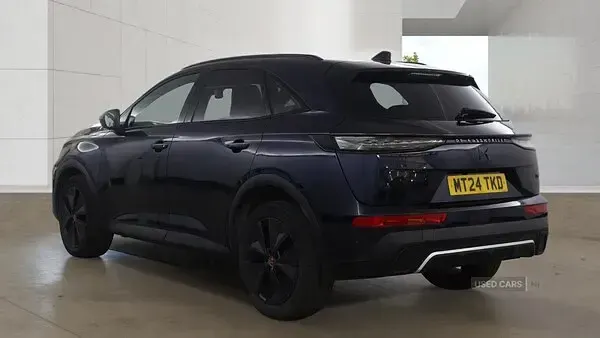Used DS Automobiles DS7 Crossback Performance Line Plus 130 HP (95 kW) 2024 Blue SUV