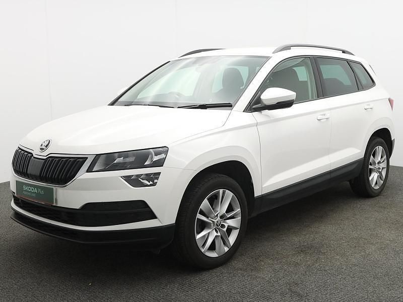 Used Skoda Karoq SE Technology 150 HP (110 kW) 2018 White SUV