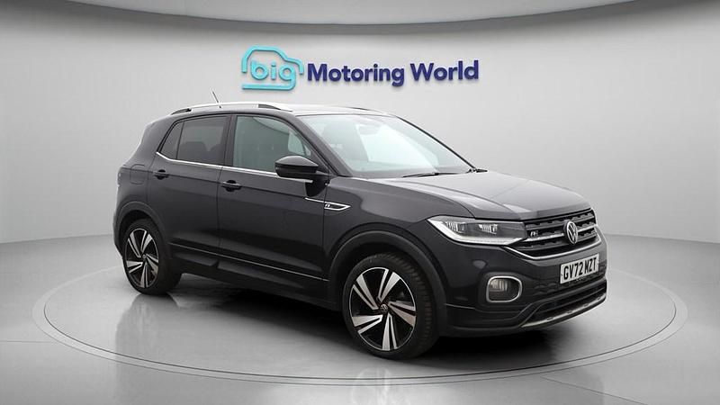 Used VW T-Cross R-line 110 HP (80 kW) 2023 Black SUV