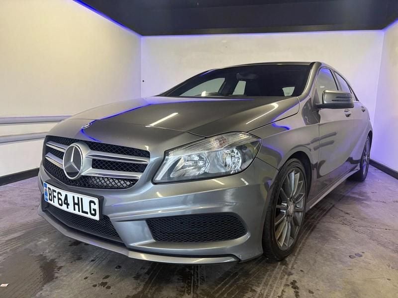 Used Mercedes A200 AMG 136 HP (100 kW) 2014 Grey Hatchback