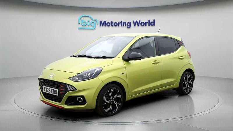 Used Hyundai i10 N Line 89 HP (65 kW) 2025 Green Hatchback