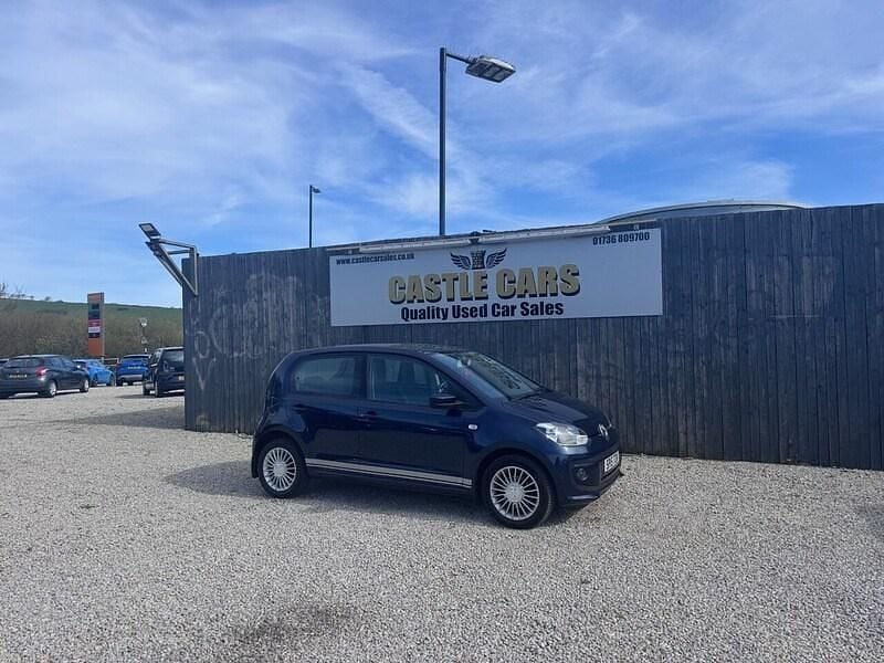 Used VW up! high up! 75 HP (55 kW) 2015 Blue Hatchback