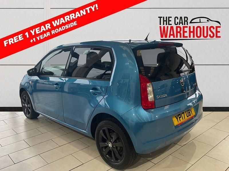 Used Skoda Citigo Colour Edition 59 HP (43 kW) 2017 Blue Hatchback