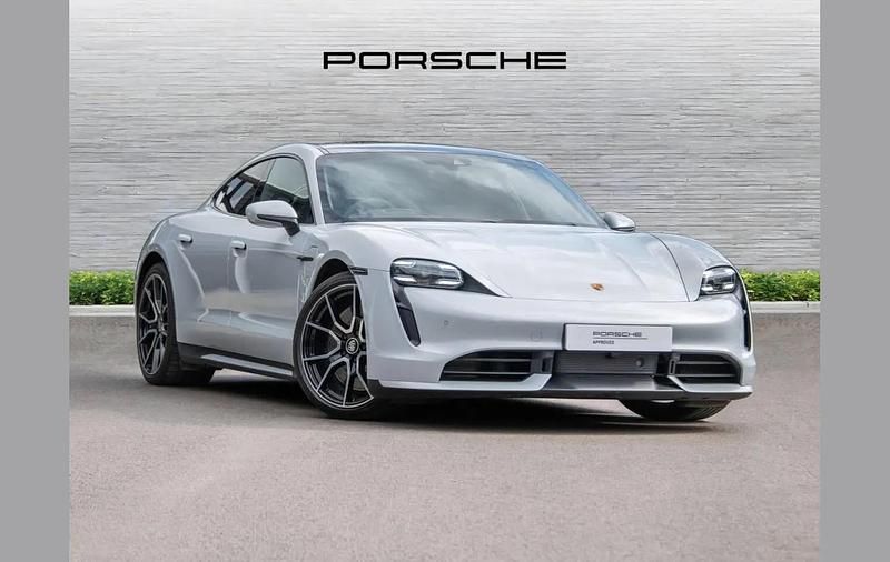 Grey Used 2023 Porsche Taycan Sedan | £69,995 (Expensive) - Image 1/4