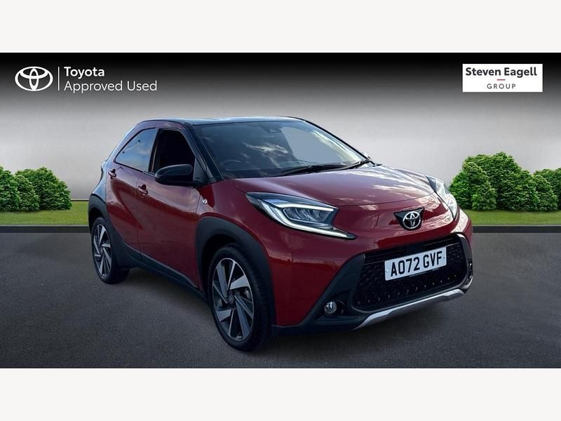 Red Used 2022 Toyota Aygo X SUV | £14,199 - Image 1/3