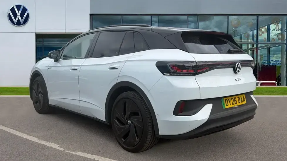 New VW ID.4 GTX 250 kW (340 HP) 2026 Glacier white metallic black SUV