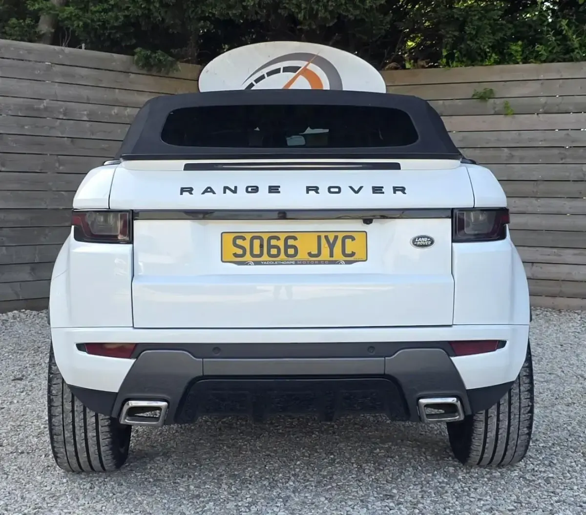 Used Land Rover Range Rover evoque HSE Dynamic 2016 White Cabriolet