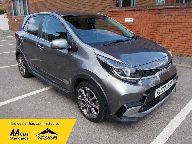 Grey Used 2022 Kia Picanto X-Line Hatchback | £13,995 (Fair price) - Image 1/4