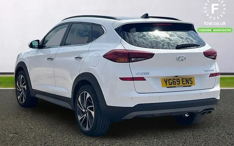 Used Hyundai Tucson Premium SE 177 HP (130 kW) 2020 White SUV