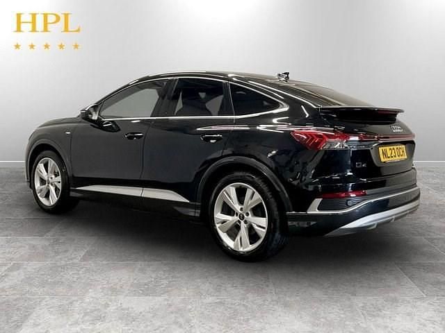 Used Audi Q4 Sportback e-tron S-Line 150 kW (204 HP) 2023 Black SUV